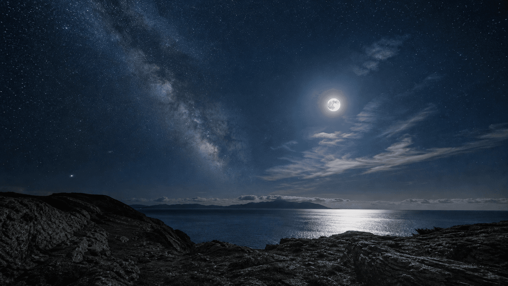 Concept view from Earth